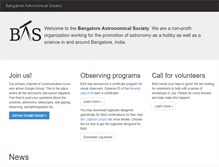 Tablet Screenshot of bas.org.in