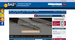 Desktop Screenshot of bas.pl